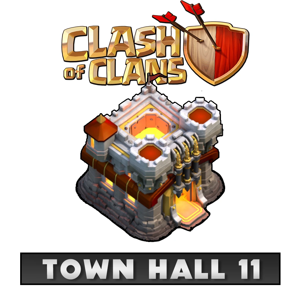 clash-of-clans-rathaus-11-account Image